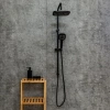 Душевая стойка Orange Karl M05-934b черная фото в интернет-магазине «Wasser-Haus.ru»