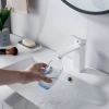 Смеситель для раковины Shevanik S6101C, белый фото в интернет-магазине «Wasser-Haus.ru»