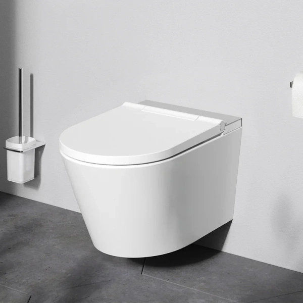 Унитаз подвесной AM.PM Inspire CCC501700SC безободковый с биде фото в интернет-магазине «Wasser-Haus.ru»