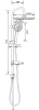 Душевой комплект Agger Glorious A1293500 смеситель + Душевая стойка Agger Breeze фото в интернет-магазине «Wasser-Haus.ru»