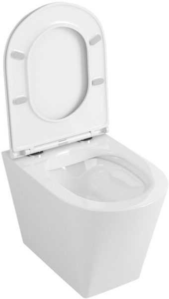 Унитаз подвесной Owl 1975 Curve Cirkel-H безободковый фото в интернет-магазине «Wasser-Haus.ru»