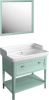 Мебель для ванной Kerama Marazzi Provence 80 зеленая фото в интернет-магазине «Wasser-Haus.ru»