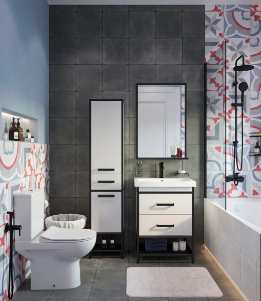 Смеситель для ванны с душем Damixa Galaxy DX7510003 фото в интернет-магазине «Wasser-Haus.ru»