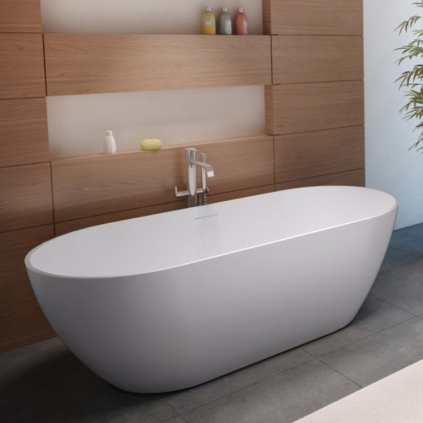 Ванна из искусственного камня Riho Bilbao BS1200500000000 150x75 фото в интернет-магазине «Wasser-Haus.ru»