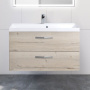 Мебель для ванной BelBagno Aurora 90 rovere galifax bianco фото в интернет-магазине «Wasser-Haus.ru»