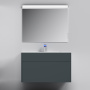 Мебель для ванной Am.Pm Inspire V2.0 100 графит матовый фото в интернет-магазине «Wasser-Haus.ru»