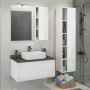 Мебель для ванной Comforty Милан 90 белый глянец фото в интернет-магазине «Wasser-Haus.ru»