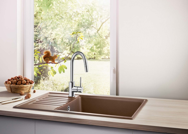 Смеситель Blanco Mida-S 521454 для кухонной мойки фото в интернет-магазине «Wasser-Haus.ru»