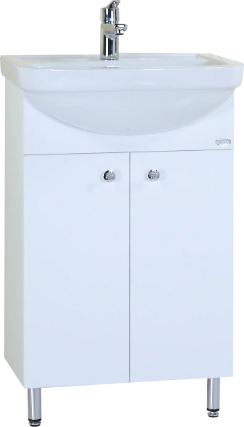 Мебель для ванной Onika Крит Эко 52.10 напольная, белая фото в интернет-магазине «Wasser-Haus.ru»
