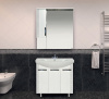 Мебель для ванной Misty Престиж 80 серебряная патина фото в интернет-магазине «Wasser-Haus.ru»