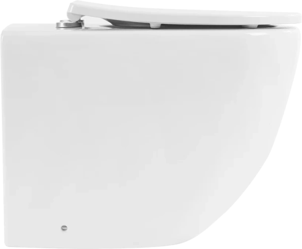 Унитаз приставной BelBagno Sfera-r BB2141CBR безободковый, крышка BB2031SC с микролифтом фото в интернет-магазине «Wasser-Haus.ru»
