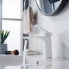 Смеситель для раковины Shevanik S6101C, белый фото в интернет-магазине «Wasser-Haus.ru»