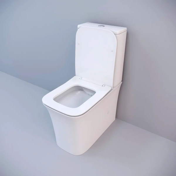 Унитаз-компакт Cerutti Spa Marmolada 7777 безободковый, с микролифтом фото в интернет-магазине «Wasser-Haus.ru»