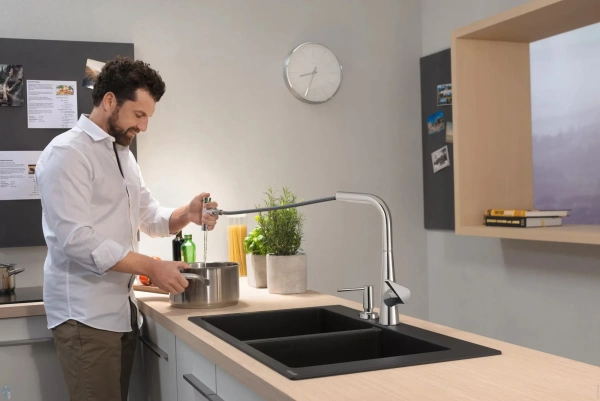 Смеситель для кухни Hansgrohe Talis Select M51 72824000 хром фото в интернет-магазине «Wasser-Haus.ru»
