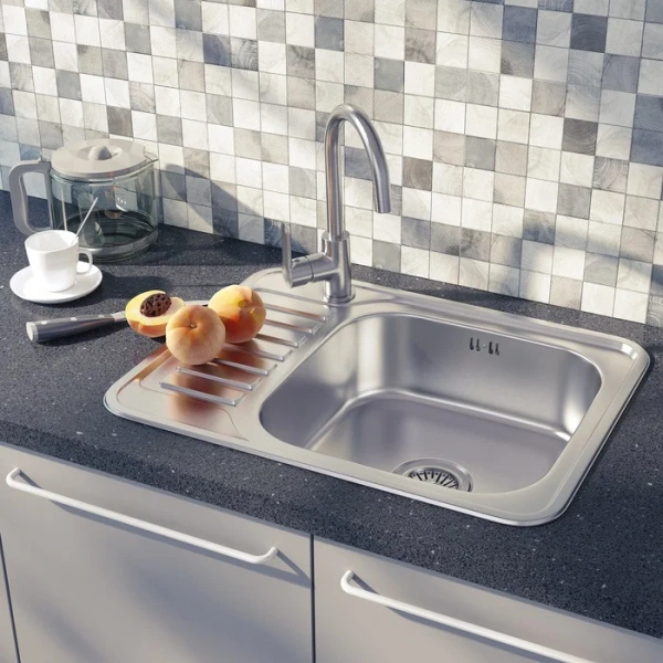 Мойка кухонная IDDIS Basic BAS65SRi77 фото в интернет-магазине «Wasser-Haus.ru»