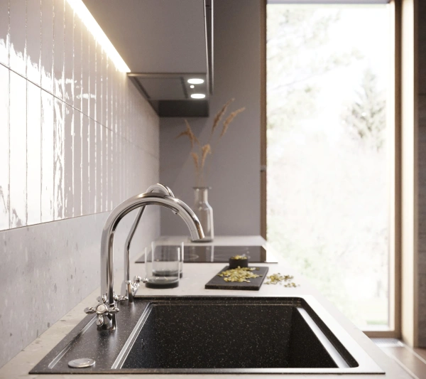 Смеситель для кухни Decoroom SO53 SO53028 фото в интернет-магазине «Wasser-Haus.ru»