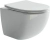 Комплект Унитаз подвесной Ceramica Nova Forma CN3009 безободковый, с микролифтом + Система инсталляции для унитазов Envision CN1002W с кнопкой смыва и шумоизоляционной панелью фото в интернет-магазине «Wasser-Haus.ru»
