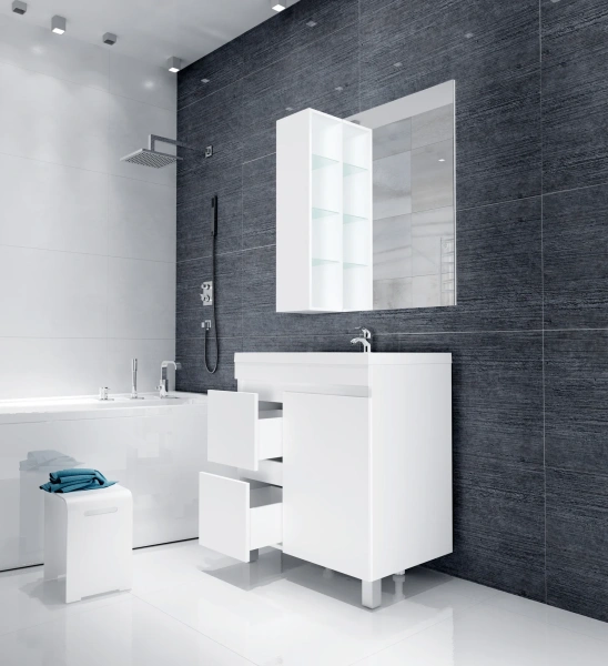 Зеркало 1MarKa Cube 60 фото в интернет-магазине «Wasser-Haus.ru»