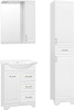 Шкаф-пенал Style Line Олеандр-2 36 Люкс, белый фото в интернет-магазине «Wasser-Haus.ru»