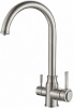 Смеситель Steel Hammer SH 763 INOX для кухонной мойки фото в интернет-магазине «Wasser-Haus.ru»