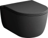 Унитаз подвесной Damixa Sirius DX86C1700MBSC с микролифтом, черный матовый фото в интернет-магазине «Wasser-Haus.ru»