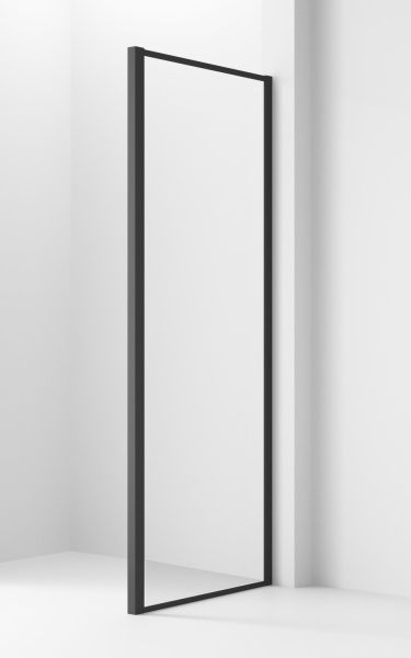 Душевой уголок Ambassador Forsa 17021222AB-80AB 160х80 см, профиль черный, стекло прозрачное фото в интернет-магазине «Wasser-Haus.ru»