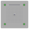 Верхний душ RGW Shower Panels SP-73 фото в интернет-магазине «Wasser-Haus.ru»
