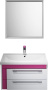Мебель для ванной Iddis Color Plus 70 белая, розовая фото в интернет-магазине «Wasser-Haus.ru»