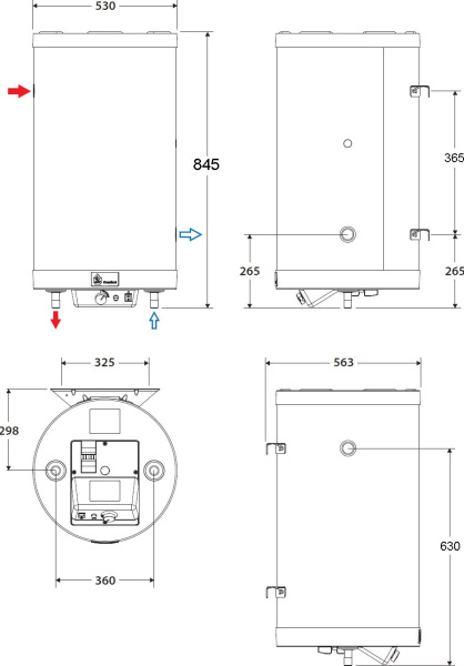 Водонагреватель ACV COMFORT E100 фото в интернет-магазине «Wasser-Haus.ru»