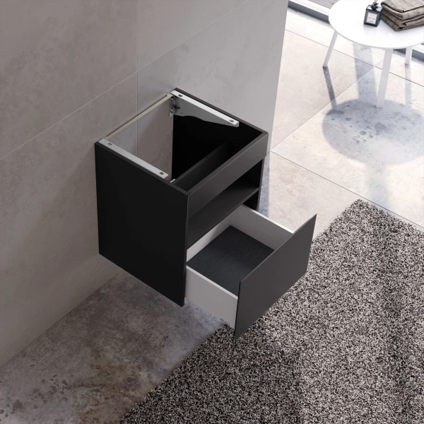 Тумба с раковиной Keuco Stageline 32842 50 см, вулканит фото в интернет-магазине «Wasser-Haus.ru»
