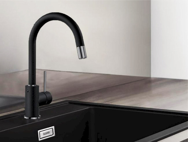 Смеситель Blanco Mida-S Silgranit 521455 для кухонной мойки фото в интернет-магазине «Wasser-Haus.ru»