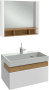 Мебель для ванной Jacob Delafon Terrace 80 белый лак фото в интернет-магазине «Wasser-Haus.ru»