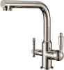 Смеситель Zorg Clean Water ZR 313 YF-33 NICKEL для кухонной мойки фото в интернет-магазине «Wasser-Haus.ru»