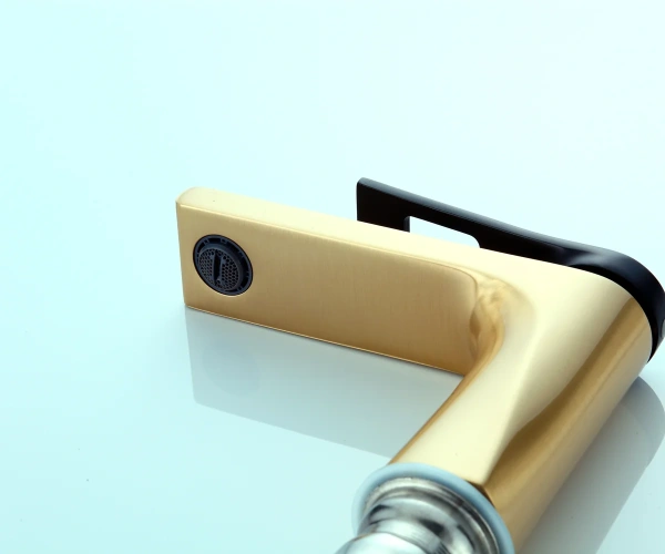 Смеситель для раковины Bronze de Luxe Element EL02GB золото черный фото в интернет-магазине «Wasser-Haus.ru»
