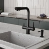 Смеситель для кухни Wasserkraft A8367 черный матовый фото в интернет-магазине «Wasser-Haus.ru»