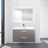 Мебель для ванной BelBagno Aurora 90 pietra grigio фото в интернет-магазине «Wasser-Haus.ru»