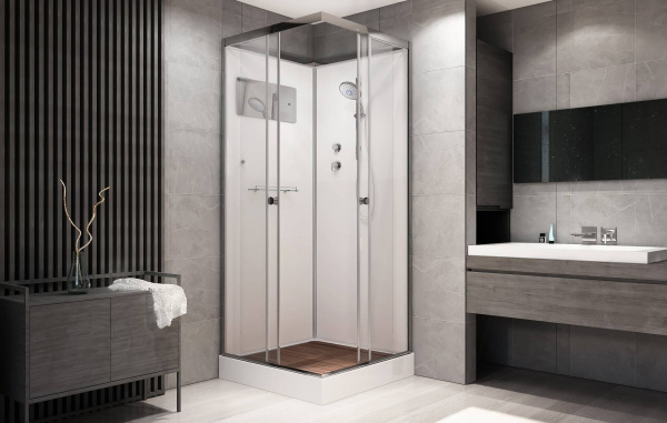 Душевая кабина AvaCan K408 без крыши фото в интернет-магазине «Wasser-Haus.ru»