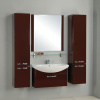 Мебель для ванной Акватон Ария 80 темно-коричневая фото в интернет-магазине «Wasser-Haus.ru»
