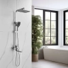 Душевая стойка Shevanik S7036L, сатин фото в интернет-магазине «Wasser-Haus.ru»