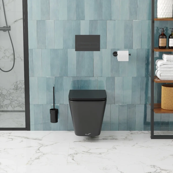 Унитаз подвесной Cerutti Spa Maiella Aria CT9163 безободковый, с микролифтом фото в интернет-магазине «Wasser-Haus.ru»