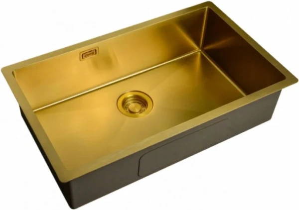 Комплект Мойка кухонная Zorg Light ZL R 740440 BRONZE + Смеситель Inox SZR-7039 BRONZE бронза фото в интернет-магазине «Wasser-Haus.ru»