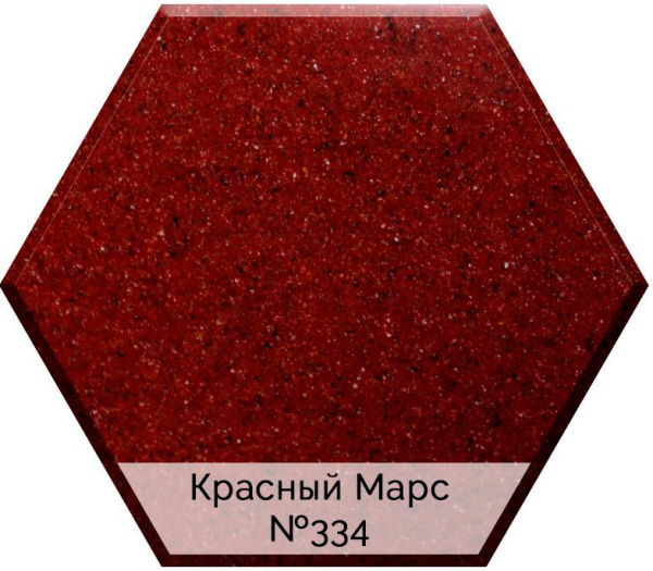 Смеситель AquaGranitEx C-6040 для кухонной мойки, красный марс фото в интернет-магазине «Wasser-Haus.ru»