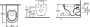 Комплект  Система инсталляции для унитазов Geberit Duofix Delta 458.124.21.1 3 в 1 с кнопкой смыва + Крышка-сиденье Villeroy & Boch Subway 9M55 S101 с фото в интернет-магазине «Wasser-Haus.ru»