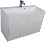 Мебель для ванной Aquanet Латина 100 белая фото в интернет-магазине «Wasser-Haus.ru»