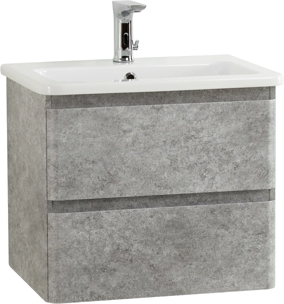 Мебель для ванной комнаты BelBagno Albano-Cer 50 подвесная, cemento verona grigio фото в интернет-магазине «Wasser-Haus.ru»