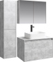 Мебель для ванной Aqwella 5 stars Mobi 80 бетон светлый фото в интернет-магазине «Wasser-Haus.ru»
