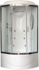 Душевая кабина Royal Bath  RB 90BK2-T-CH (прозрачное) фото в интернет-магазине «Wasser-Haus.ru»