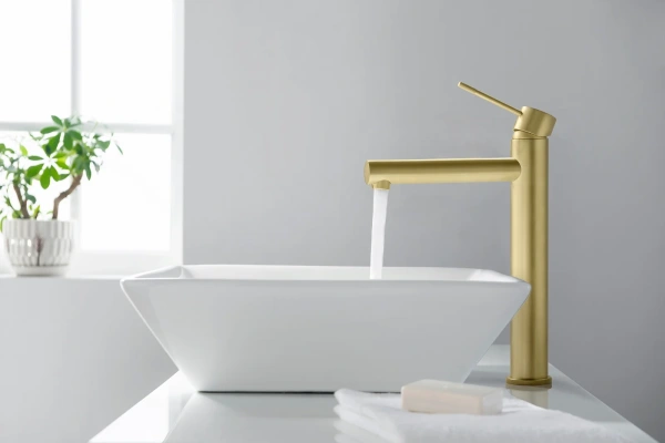 Смеситель для раковины Timo Saona 2311/17F золото фото в интернет-магазине «Wasser-Haus.ru»