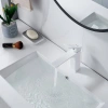 Смеситель для раковины Shevanik S6101C, белый фото в интернет-магазине «Wasser-Haus.ru»
