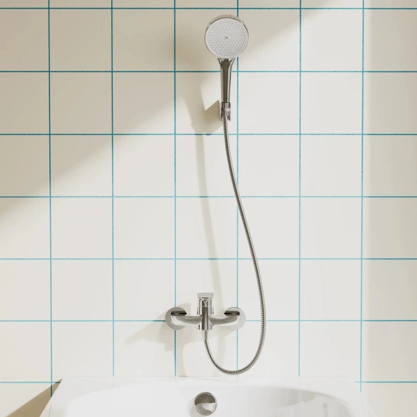 Смеситель для душа Pragma Nanta 902760.NAN3.CFBW.004-2, хром фото в интернет-магазине «Wasser-Haus.ru»